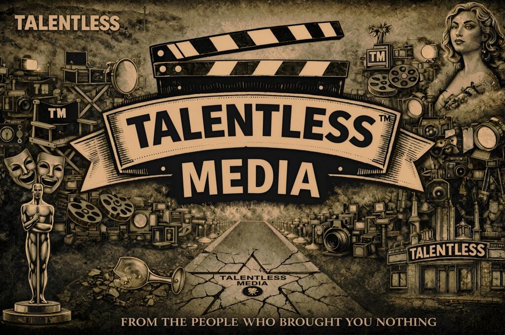Talentless Media main promotional artwork
